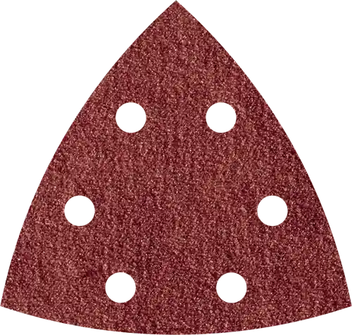 Aanbieding - Wolfcraft Hechtschuurbladen Korund K240 Geperforeerd 5 stuks - 1854000