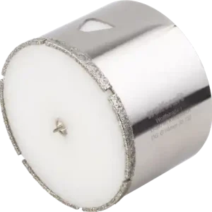 Aanbieding - Wolfcraft Diamantbestr. boorkroon Met schacht Ø74mm 1 stuk - 5932000