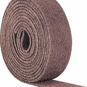 3M Schuurlinnen rol lengte 10 m breedte 100 mm very fine rood 10m/RL 1 stuk - 7100182461 7100182461 - Hoog gewaardeerd