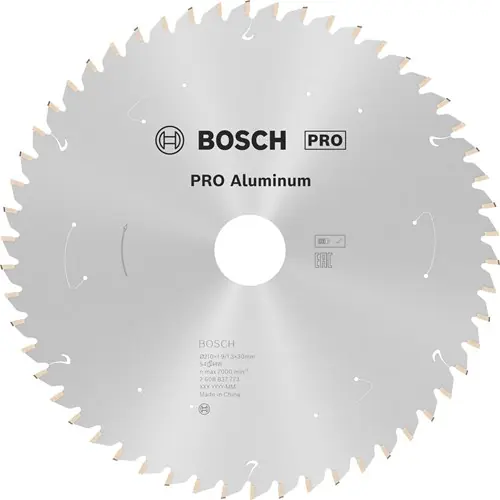 Aanbieding - Bosch Accessoires Cirkelzaagblad St Alu 210X30X1.9/1.3X54T - 2608837773