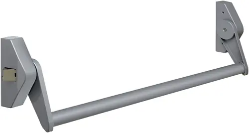 Bespaar nu - Lips FLAT101E Paniekopener Freedom Line model T met duwstang 1 sluitpunt met nachtschootblokkering 1160mm kleur rood/zilvergrijs. - 7225499