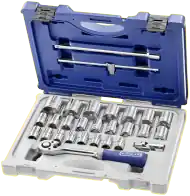 Expert by Facom doppenset 1/2" 28-delig incl. koffer E032939 - E032939 | Zeer goed beoordeeld
