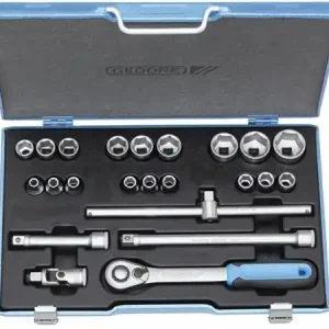 Eenvoudig retourneren | Gedore Dopsleutelset 1/2" 23-dlg. - 2545837