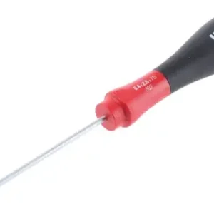Aanbieding - Wiha Schroevendraaier snedebreedte 3 mm klinglengte 80 mm meercomponentengreep ronde kling 1 stuk - 00686 - 00686