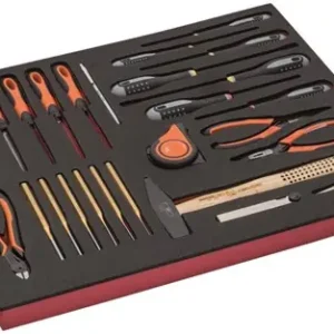 Aanrader - Bahco Foaminlay Fit&Go 3/3 met tangen vijlen schroevendraaiers en slaggereedschap - 27-delig - FF1A5011