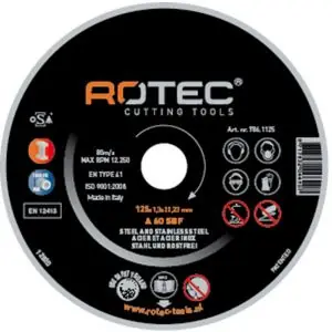 Veilige betaling | Rotec 786 doorslijpschijf RVS diameter 115x1,6x22,2 mm set 25 stuks 786.2115