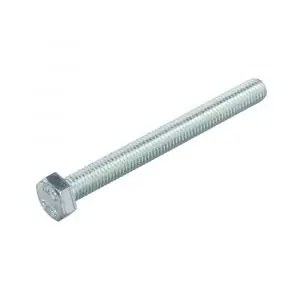 Hoenderdaal tapbout staal verzinkt VZ 8.8 SW 27 DIN 933 M18x70 mm 25 stuks 1840.11.86201 - Tijdelijke aanbieding