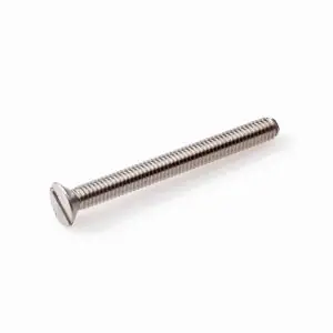 Aanbieding | Hoenderdaal metaalschroef RVS A2 platkop PK zaagsnede DIN 963 M5x25 mm 200 stuks 1601.30.41101