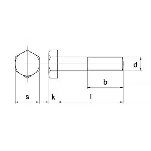 Goed beoordeeld | Kobout 2931EV916090 zeskantbout DIN 931 10.9 galvanisch verzinkt M16x90 mm